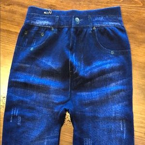 NWT Urban Mango Fleece Lined Jeggings O/S